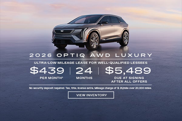 2026 LYRIQ AWD LUXURY. Ultra-low milege lease for well-qualified lessees. $439 per month 24 month...